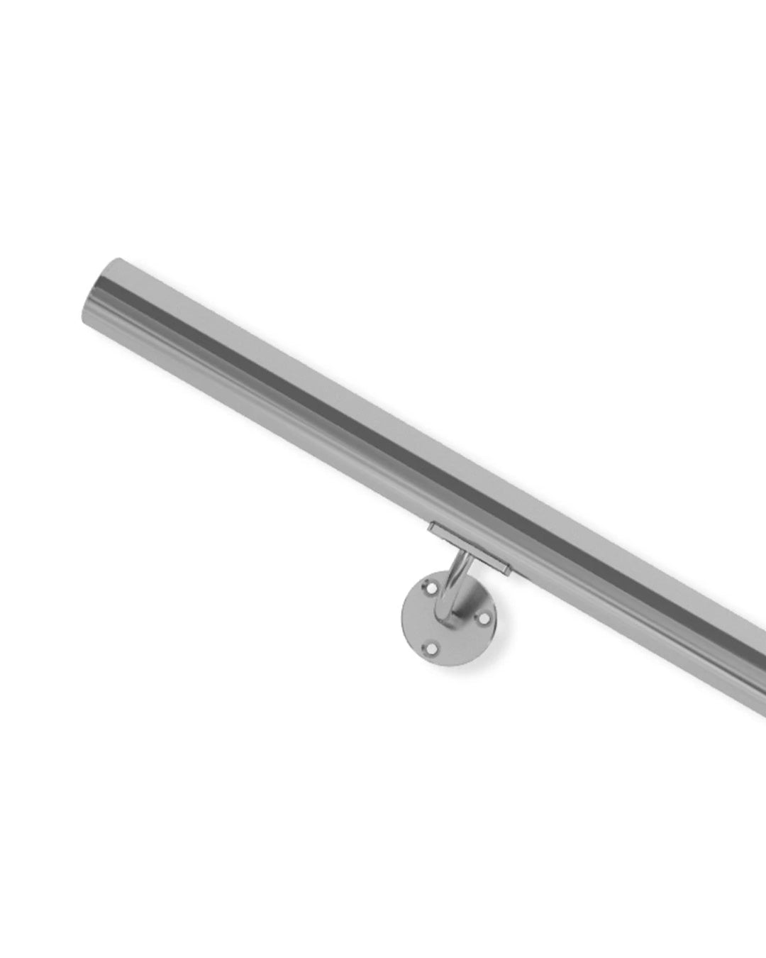 Handlaufset aus Aluminium inkl Halter - 1500 mm Länge