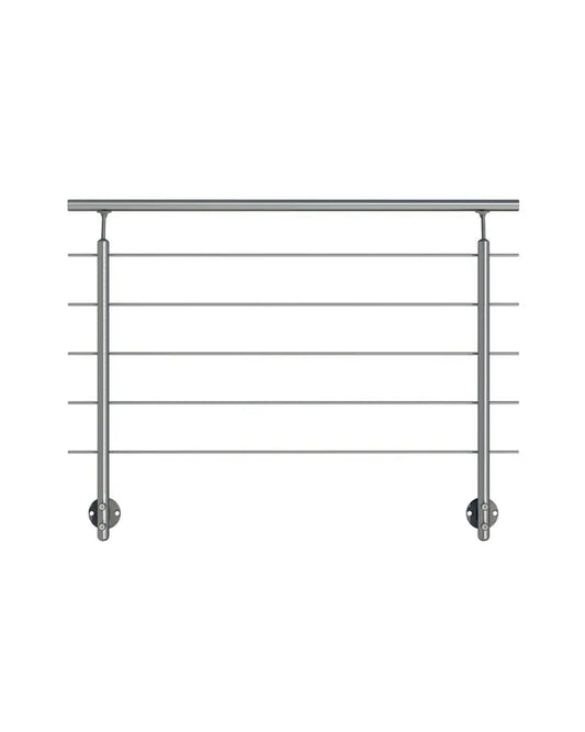 Dolle Geländerset PS 011 Aluminium seitliche Montage