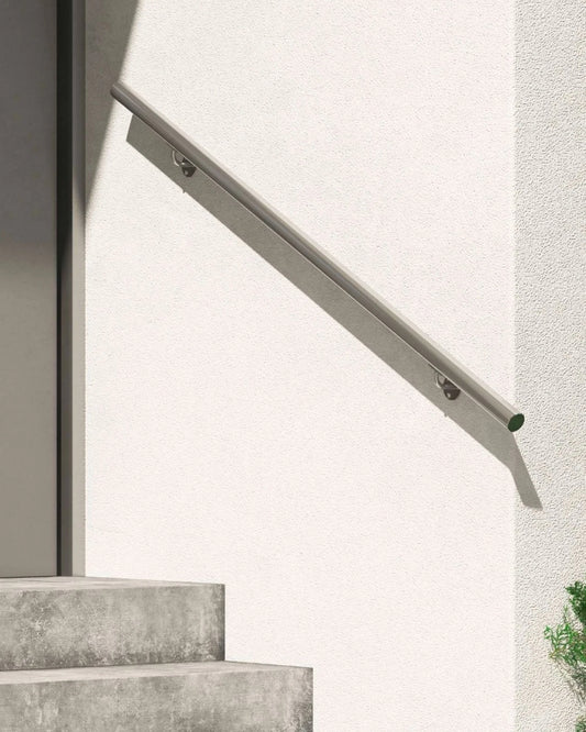 Handlaufset aus Aluminium inkl Halter - 1500 mm Länge