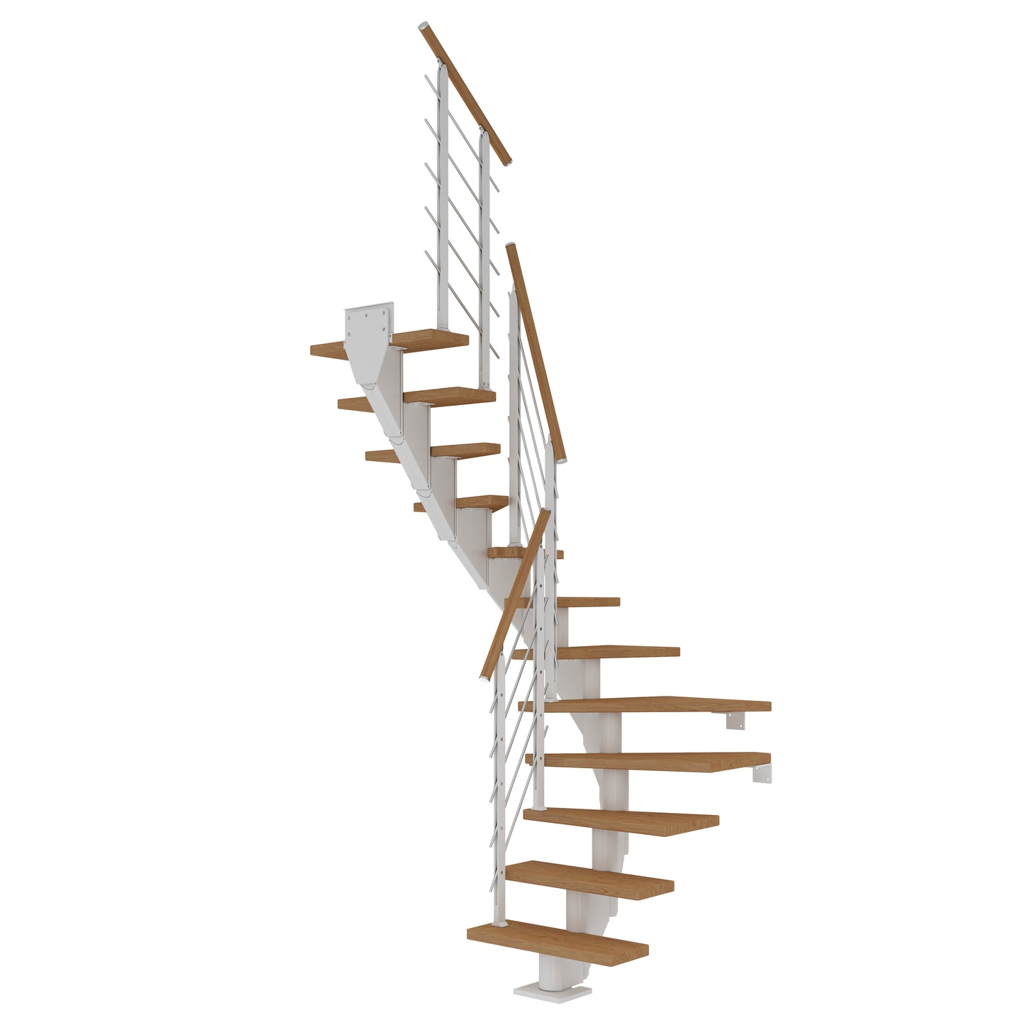DOLLE Frankfurt Weiß 75 cm mit Designgeländer – Produktbild 10