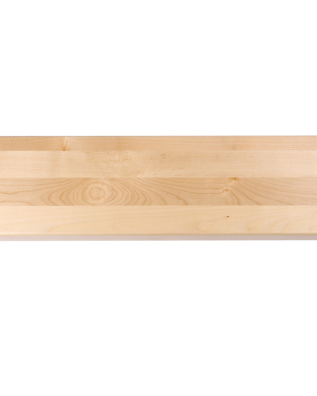 Treppe Dublin, Ahorn, Treppenlauf 1/4, Anthrazit, Edelstahlgeländer