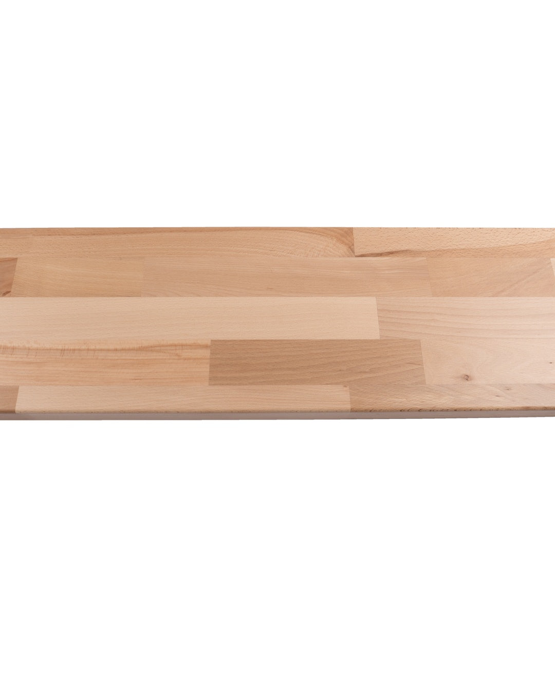 Treppe Dublin, Buche, Treppenlauf 1/4, perlgrau, Einzelstabgeländer