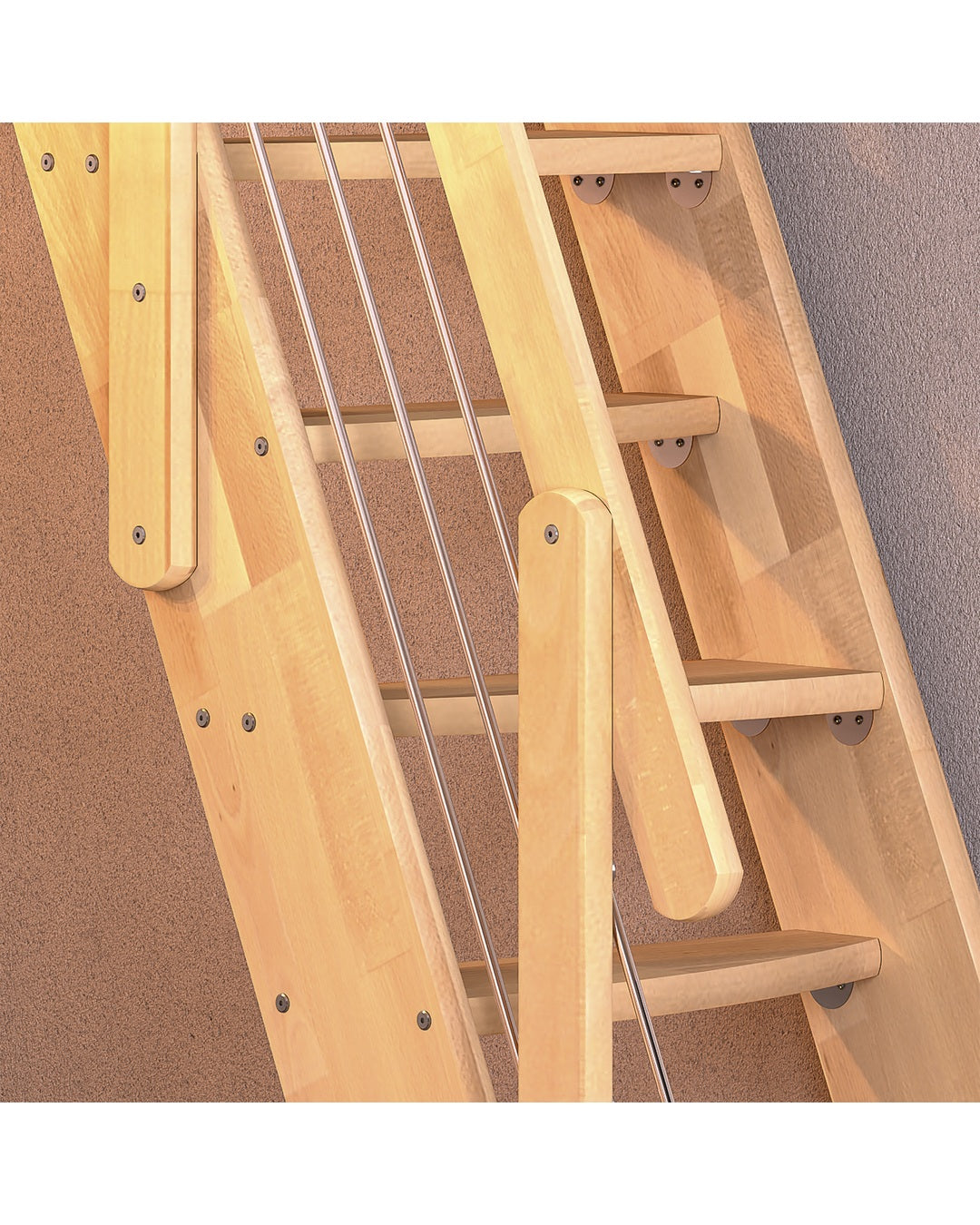 DOLLE Bern – Geländerdetail Buche